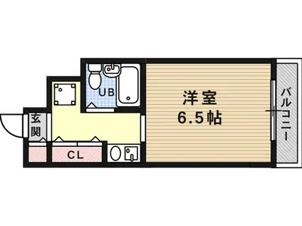 フレンズ王子公園(1K/1階)の間取り写真