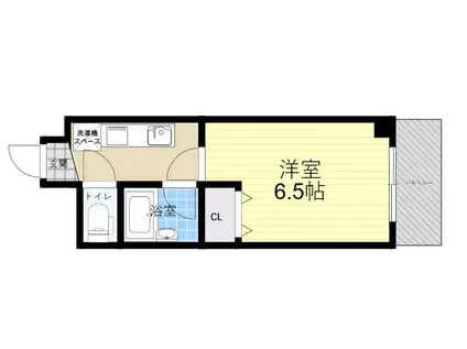 大栄・ラメール(1K/2階)の間取り写真