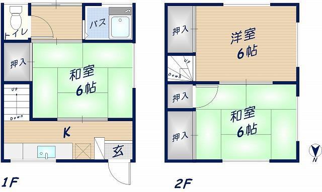 花園資生苑(3K)の間取り写真
