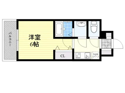 エステムプラザ博多駅南(1K/5階)の間取り写真