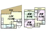 京王高尾線 京王片倉駅 徒歩8分 2階建 築30年