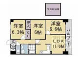京都地下鉄東西線 醍醐駅(京都) 徒歩5分 6階建 築28年