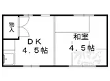 京都市営烏丸線 北山駅(京都) 徒歩22分 2階建 築60年