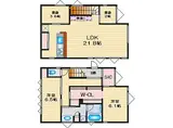 阪急京都本線 総持寺駅 徒歩23分 2階建 築8年