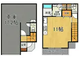 阪急伊丹線 稲野駅 徒歩15分 2階建 築2年