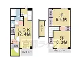 京阪本線 橋本駅(京都) 徒歩13分 2階建 築20年