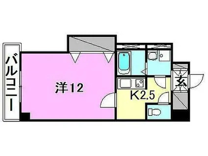 ING-シグマ(1K/10階)の間取り写真