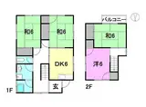 伊予鉄道本町線 本町６丁目駅 徒歩24分 2階建 築35年