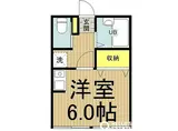 京王線 高幡不動駅 徒歩19分 2階建 築43年