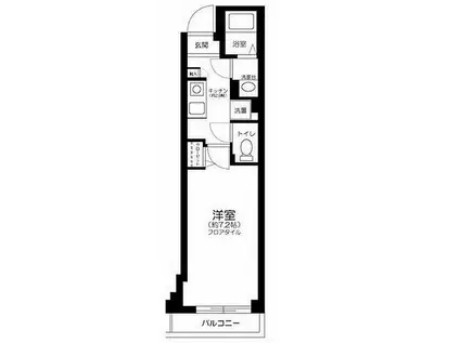 FIRST HOUSE AZUMABASHI(1K/3階)の間取り写真