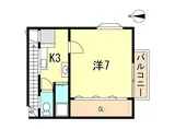 神戸市西神・山手線 大倉山駅(兵庫) 徒歩10分 2階建 築28年