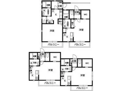 エル・カーサ(1SK/1階)の間取り写真
