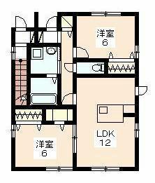 ローレルコート(2LDK/1階)の間取り写真