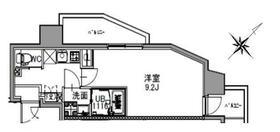 S-RESIDENCE王子ウエスト(1K/2階)の間取り写真