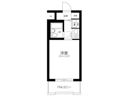トップ亀有(ワンルーム/3階)の間取り写真