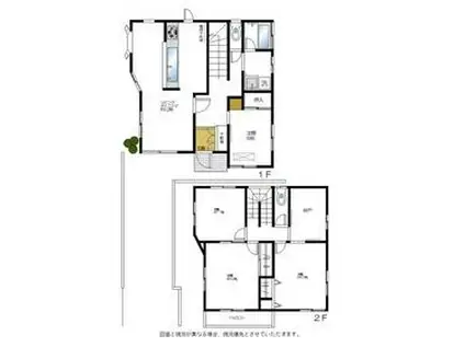 京浜東北・根岸線 磯子駅 徒歩18分 2階建 築32年(4SLDK)の間取り写真