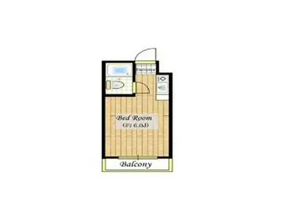 東和プラザAB館(ワンルーム/7階)の間取り写真