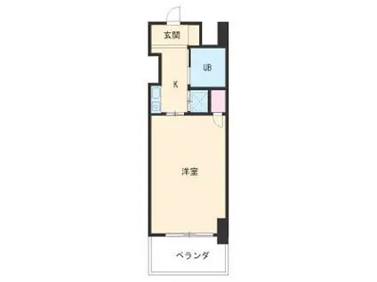 レスパス千種(1K/8階)の間取り写真