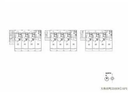 OPEN RISE大和田Ⅰ(1K/1階)の間取り写真