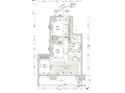 レーベン船堀BROAD VISION(3LDK/11階)の間取り写真