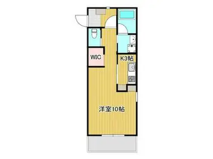 THE TOWL(1K/5階)の間取り写真