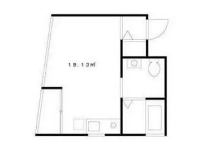 コーポ ユーエフ(1K/2階)の間取り写真