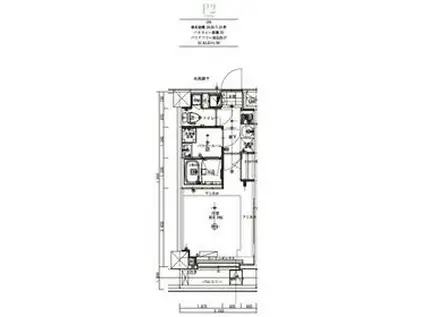 メインステージ板橋志村2(1K/3階)の間取り写真
