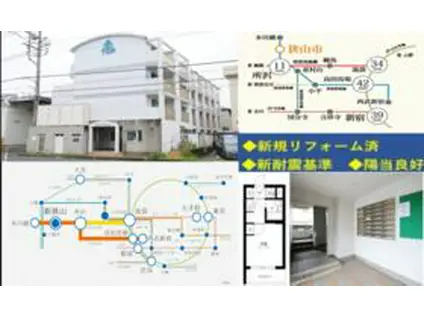 TOP新狭山第2(ワンルーム/2階)の間取り写真