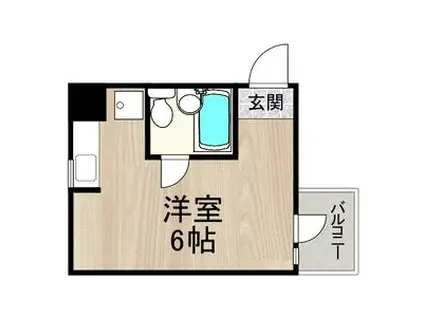 リエス東堀川(ワンルーム/7階)の間取り写真