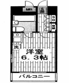 サングレイス保土ヶ谷駅前(ワンルーム/5階)の間取り写真