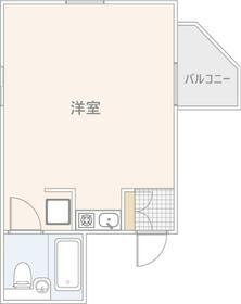 パイオニアINN(ワンルーム/6階)の間取り写真