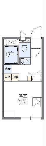 レオパレス小坂公園(1K/2階)の間取り写真