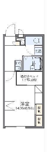 レオパレス根崎(1K/2階)の間取り写真