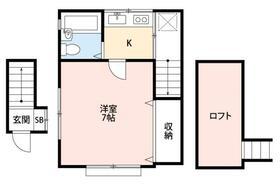 鎌ヶ谷市東初富6丁目店舗(1K/2階)の間取り写真