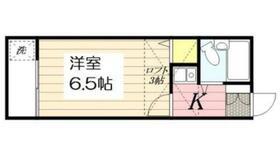 アルカディア二宮Ⅰ(1K/2階)の間取り写真