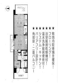 シティコート曽根東町3番館(1DK/5階)の間取り写真