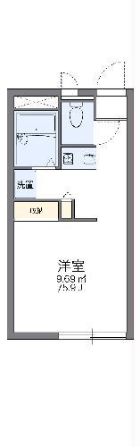 レオパレス光壱番館(1K/1階)の間取り写真