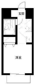 BOATHOUSE(ワンルーム/4階)の間取り写真