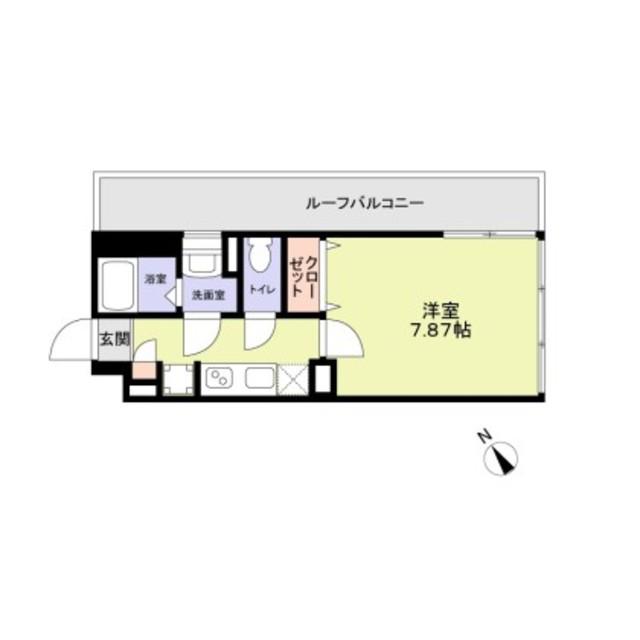 THE RESIDENCE ICHIGA(1K/4階)の間取り写真