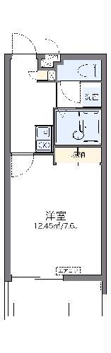 レオパレス国場ヒルズ(1K/1階)の間取り写真