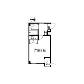 セントラルマンション笹塚(1K/4階)の間取り写真