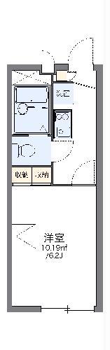 レオパレスKOYAMAⅡ(1K/1階)の間取り写真