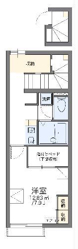 レオパレス千音寺(1K/2階)の間取り写真