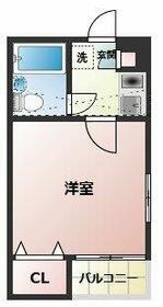 グランドメゾン松戸(1K/1階)の間取り写真
