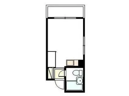 栄エーワイビジデンス(ワンルーム/5階)の間取り写真