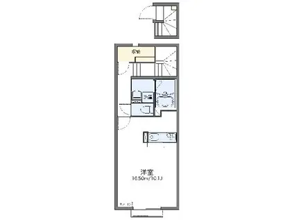 レオネクストCOURT(1K/2階)の間取り写真