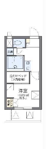レオパレスMIMURA(1K/2階)の間取り写真