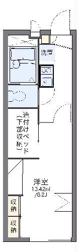 レオパレスプリマヴェーラ(1K/2階)の間取り写真