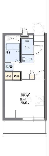 レオパレスMARUTAKA(1K/1階)の間取り写真