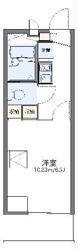 レオパレス榮(1K/3階)の間取り写真
